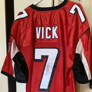 Autographed Michael Vick Atlanta Falcons jersey